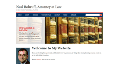 Desktop Screenshot of bobrufflaw.com